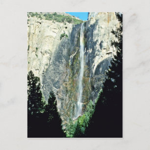 Carte Postale Chutes du Voile nuptiale - Parc national Yosemite