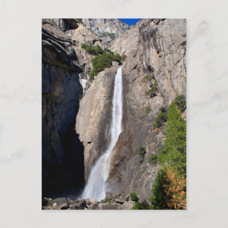 Carte Postale Chutes du Yosemite inférieur du pont