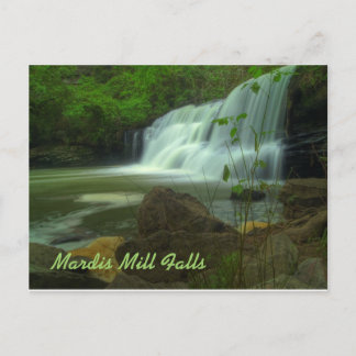 Carte Postale Chutes Mardis Mill