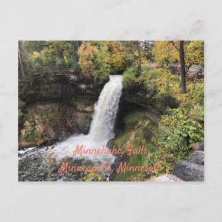 Carte Postale Chutes Minnehaha