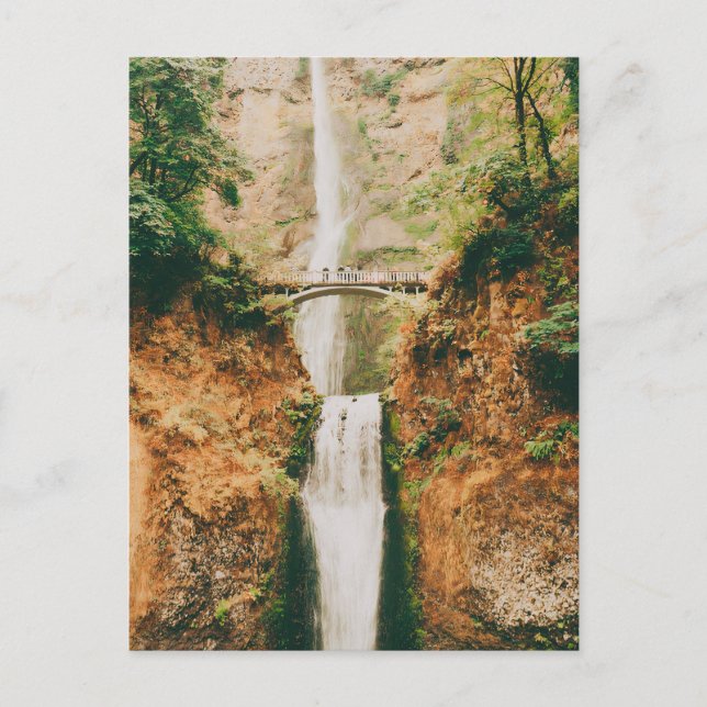 Carte Postale Chutes Multnomah (Devant)