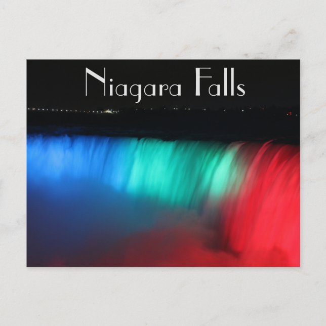 Carte Postale Chutes Niagara (Devant)