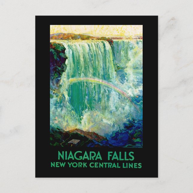 Carte Postale Chutes Niagara (Devant)