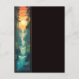 Carte Postale Chutes Sunset