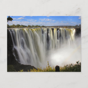Carte Postale Chutes Victoria : Principales chutes
