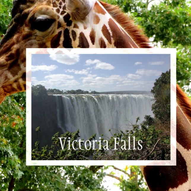 Carte Postale Chutes Victoria, Zambie, Zimbabwe (Créateur téléchargé)