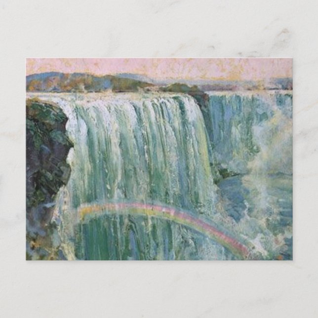 Carte Postale Chutes vintages du Niagara (Devant)