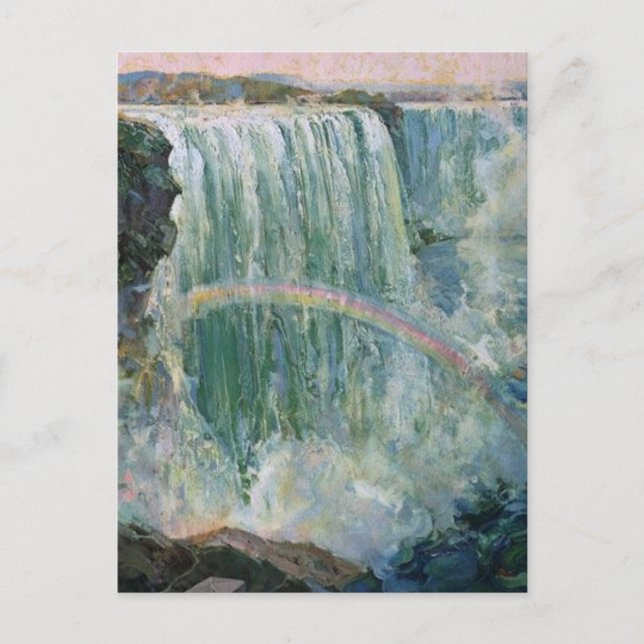 Carte Postale Chutes vintages du Niagara (Devant)