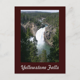 Carte Postale Chutes Yellowstone