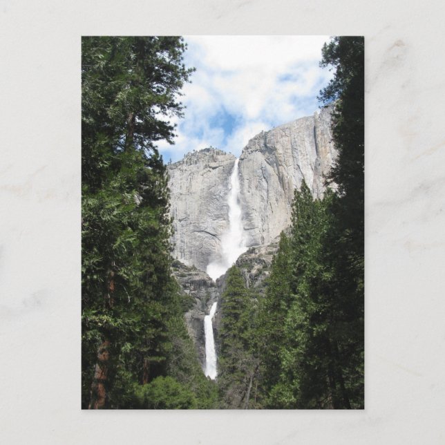 Carte Postale Chutes Yosemite (Devant)