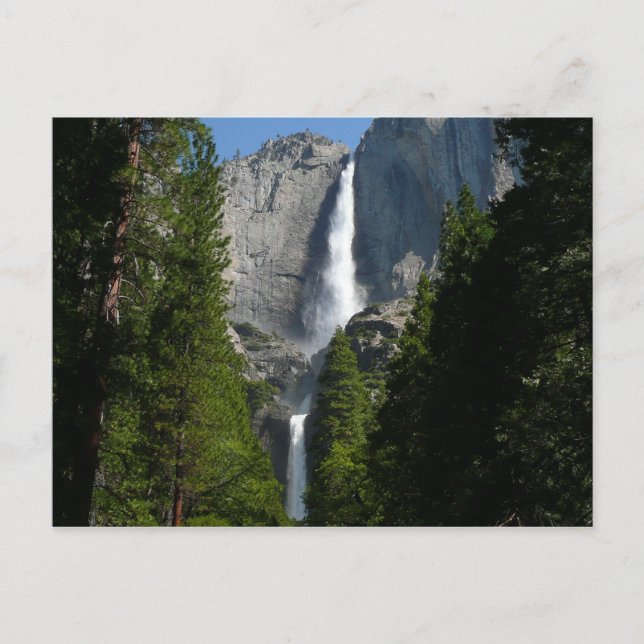 Carte Postale Chutes Yosemite II du parc national Yosemite (Devant)