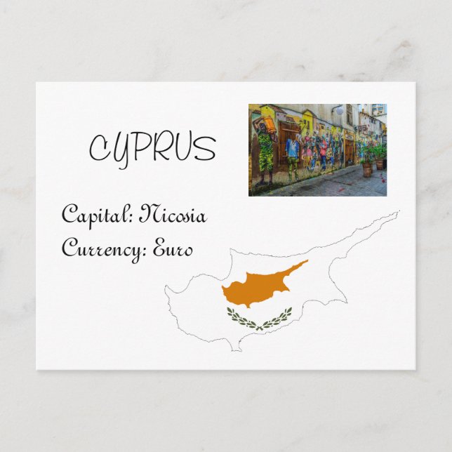 Carte Postale Chypre (Devant)