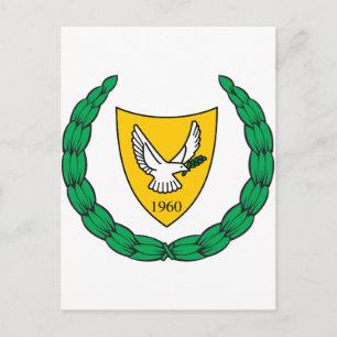 Carte Postale Chypre Armoiries CY