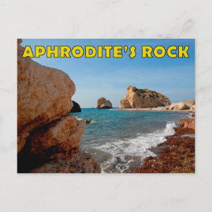 Carte postale Chypre rock d'Aphrodite