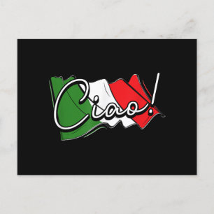 Carte Postale Ciao ! - Scooter Venise italien et européen et La