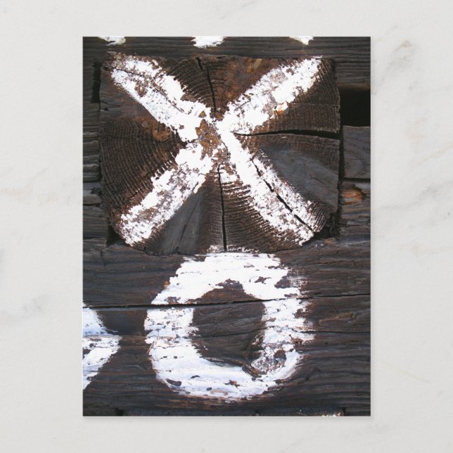 Carte Postale Čičmany Hugs and Kisses (Devant)