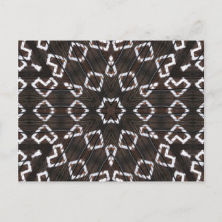 Carte Postale Cičmany Snowflake