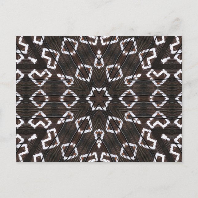 Carte Postale Cičmany Snowflake (Devant)