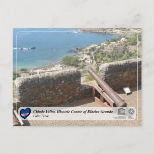 Carte Postale Cidade Velha, historic Centre of Ribeira Grande