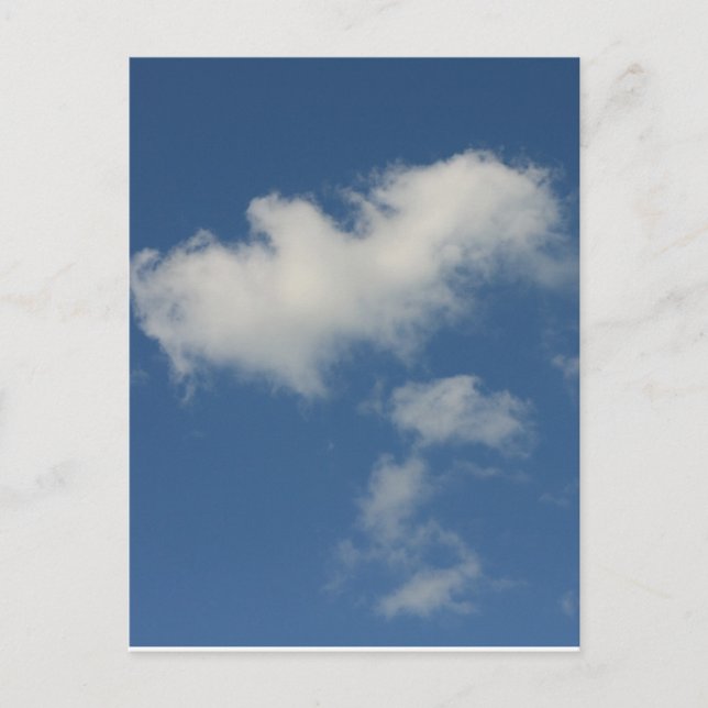 Carte Postale ciel bleu (Devant)