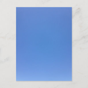 Carte Postale Ciel bleu