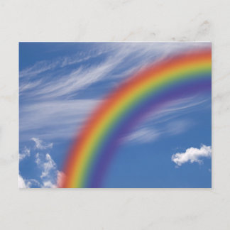 Carte Postale Ciel d'arc-en-ciel