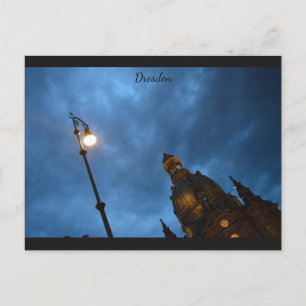 Carte Postale Ciel de Dresde