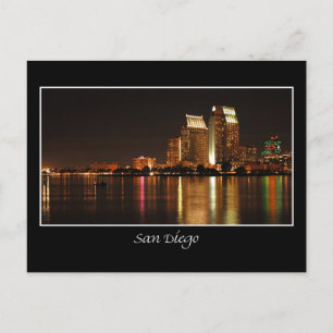 Carte Postale Ciel de San Diego la nuit