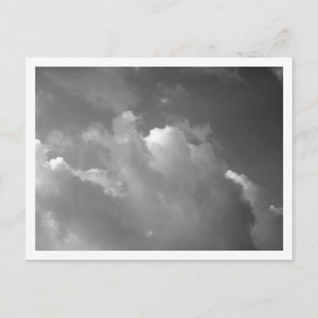 Carte Postale Ciel du soir (Devant)