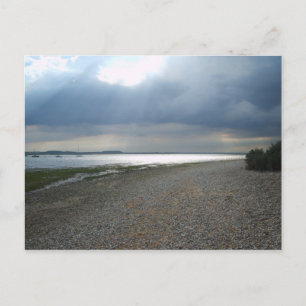 Carte Postale Ciel orageux et mer sulfureuse