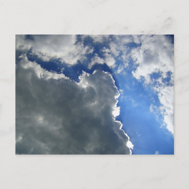 Carte Postale Ciels nuageux (Devant)