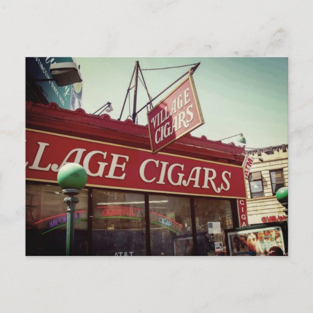 Carte Postale Cigares du village (Devant)