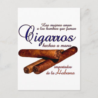Carte Postale Cigarros - Cirars