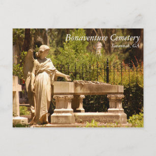 Carte Postale Cimetière Bonaventure, Savannah GA
