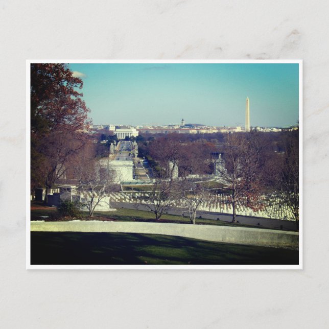 Carte Postale cimetière d'arlington (Devant)