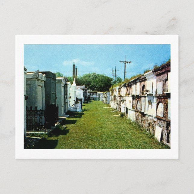 Carte Postale Cimetière de Saint-Louis, La Nouvelle-Orléans Vint (Devant)