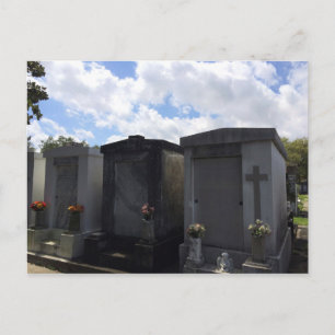 Carte Postale Cimetière Lafayette No 1, Nouvelle-Orléans, Louisi