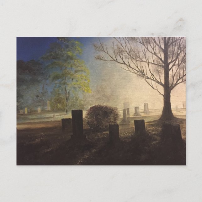 Carte Postale Cimetière Pacifique (Devant)
