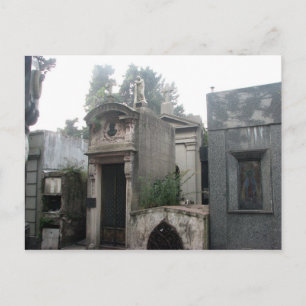 Carte Postale Cimetière Recoleta, Buenos Aires, Argentine