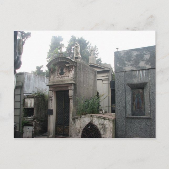 Carte Postale Cimetière Recoleta, Buenos Aires, Argentine (Devant)