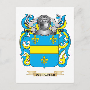 Carte Postale Cimier familial de Witcher (armoiries)