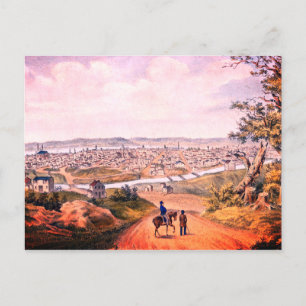 Carte Postale Cincinnati, Ohio (1841)