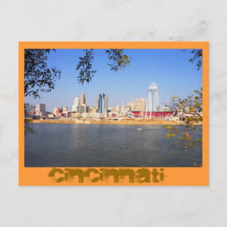 Carte Postale Cincinnati, Ohio, la ville reine