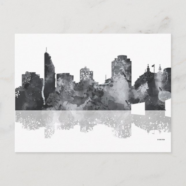 Carte Postale Cincinnati, Ohio Skyline (Devant)