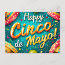 Carte postale Cinco de Mayo