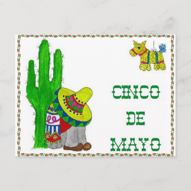 CARTE POSTALE CINCO DE MAYO (Devant)