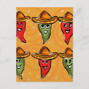Carte Postale Cinco de Mayo Peppers