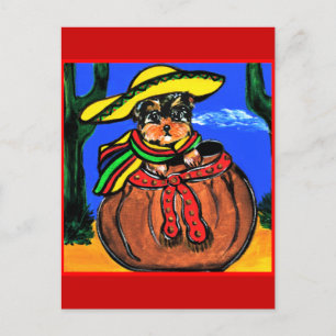 Carte Postale Cinco de Mayo Yorkie Poo