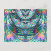 CINDY LOU ~ Pastels qui dégoulinent ~ Motif fracta