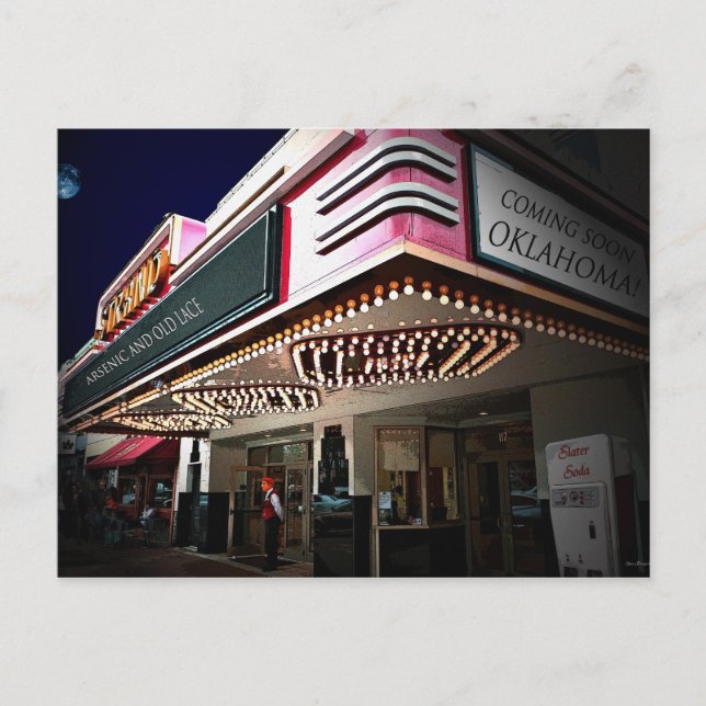 Carte postale Cinema Lights (Devant)